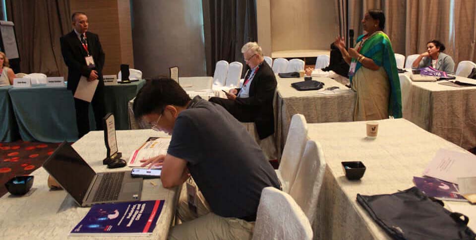 Conference scene